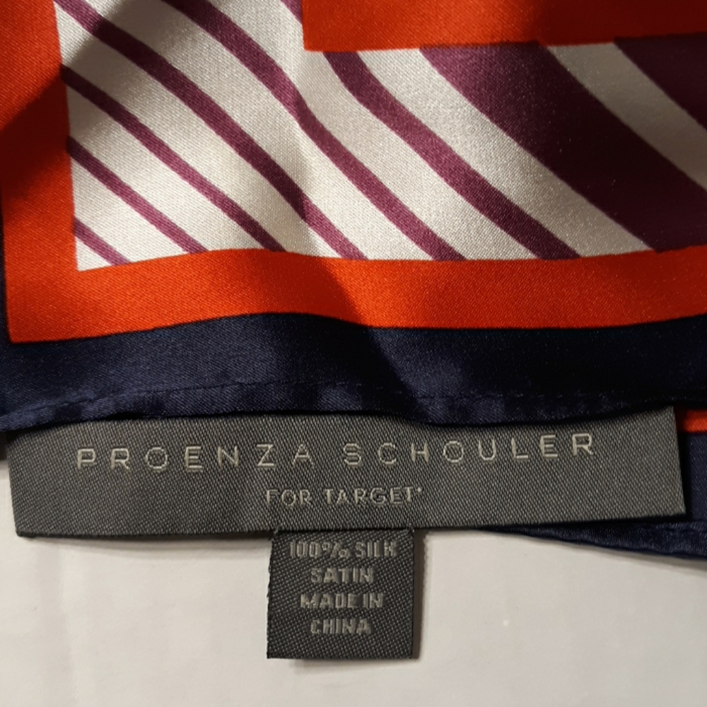 New Proenza Schouler for target rare Silk Scarf - Picture 6 of 8